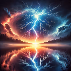 Thunder and lightning