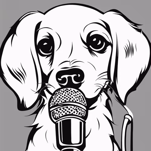 puppy-with-microphone-bold-linework-no-background-no-