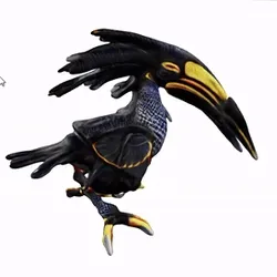 from the depths of 3d the bird flies in search of crypto
