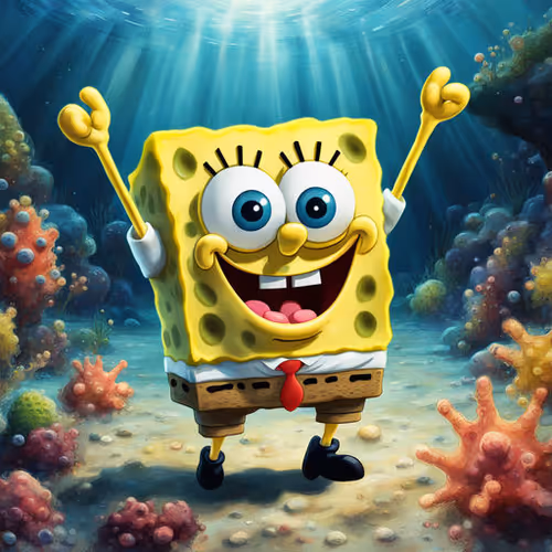 SpongeBob, hooray