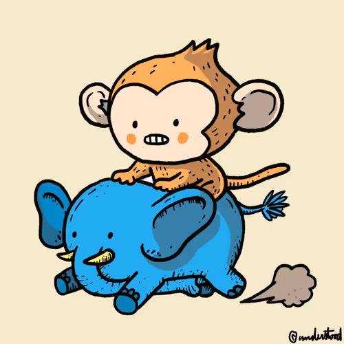 me and bleu