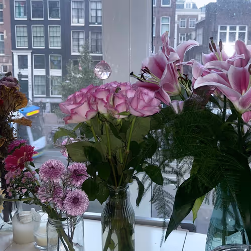 Flowers in Amsterdam 🎀