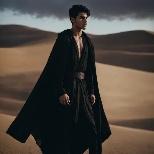 Samurai in the desert