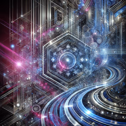 Fractal Eternity: The Neon Grid