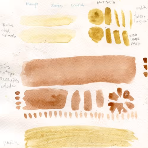 plant color palette from autumn fascination.