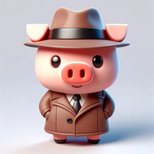 Detective Porky - Swine Sleuth #924
