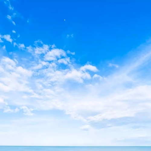 The sky