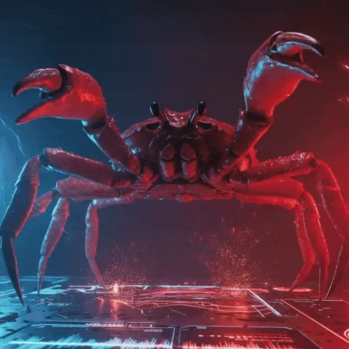 Cyber Crab isn't real... Cyber Crab can't hurt you...