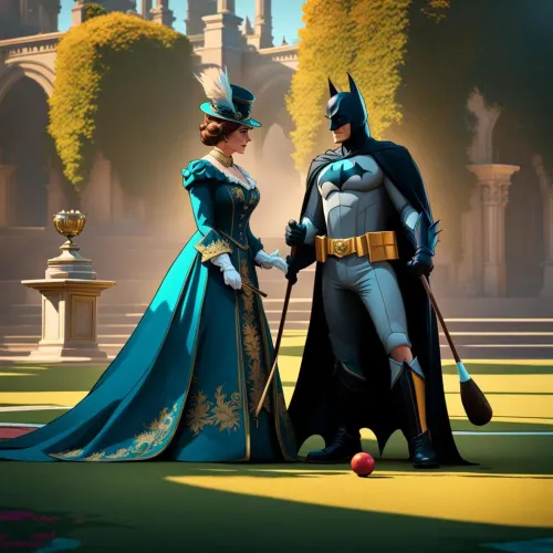 Croquet with Batman and The Queen #14