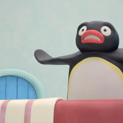 Scared Pingu