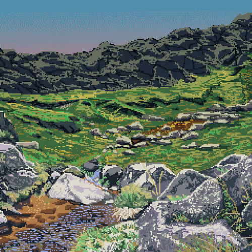 Far Away From Home Pixel Art _ Atelier