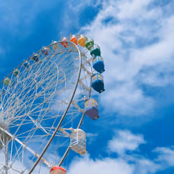 Ferris wheel in Fukuoka