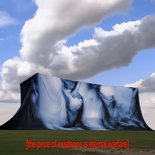 [the price of existence is eternal warfare]