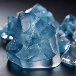 Glacier Is Tealblue