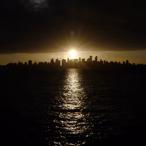 sunset that felt like an eclipse