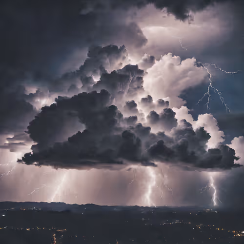 Clouds and Lightning