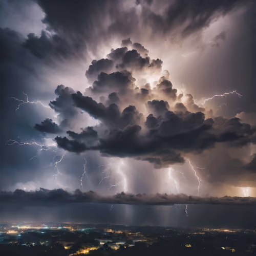 Clouds and Lightning