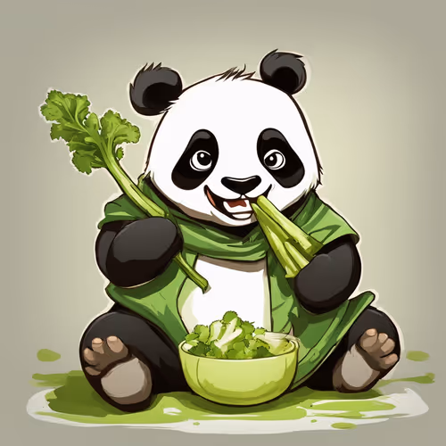 Eating Panda