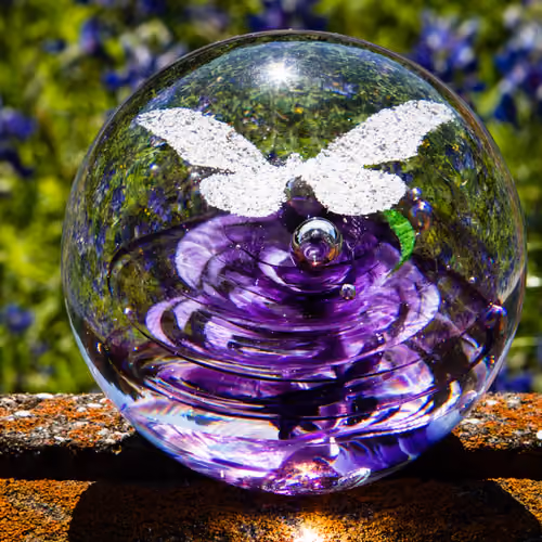 Butterfly Snowfall Orb