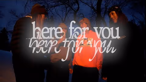 here for you