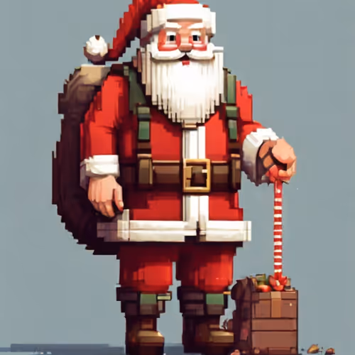 PIXEL SANTA