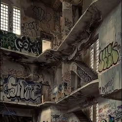 abandoned house