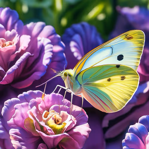 Magic butterflies