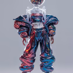 #005 - Crypto Fashion Plastic-themed Outfit