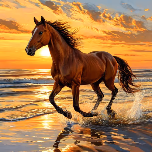 Galloping Horse