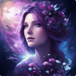 Celestial Blossoms: Daughters of the Cosmos 12/5000