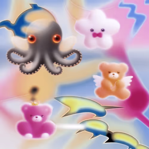 Cotton and Shadows of the Sea 🐻🐙 🧸