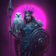 Cyberpunk Olympian Gods