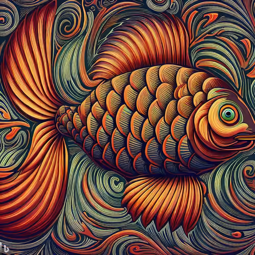 Mythical crucian carp 7