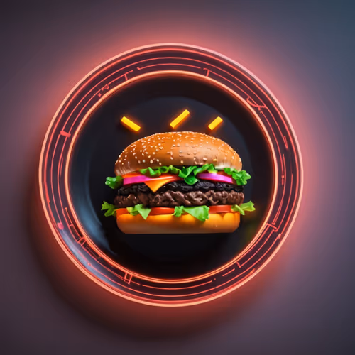 Hamburger sign