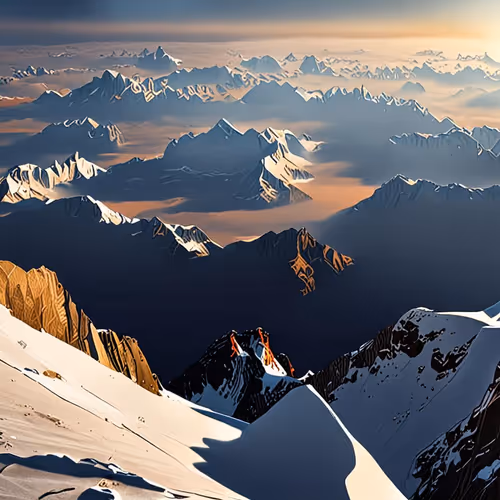 Planet at the feet of Everest