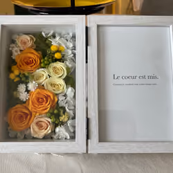 dried flower present