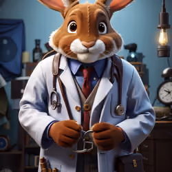 Rabbit the doctor 14