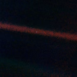 Pale blue dot