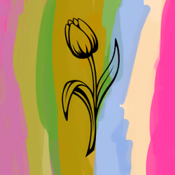 Rianbow Rose