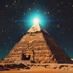 The top of the pyramid