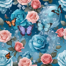 Beautiful Things in Tealblue No.4