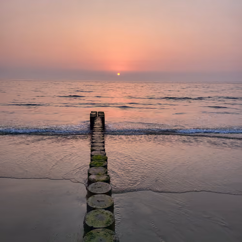 Sunset of Korea
