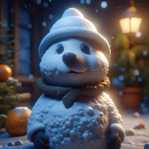 Cute snowman 1