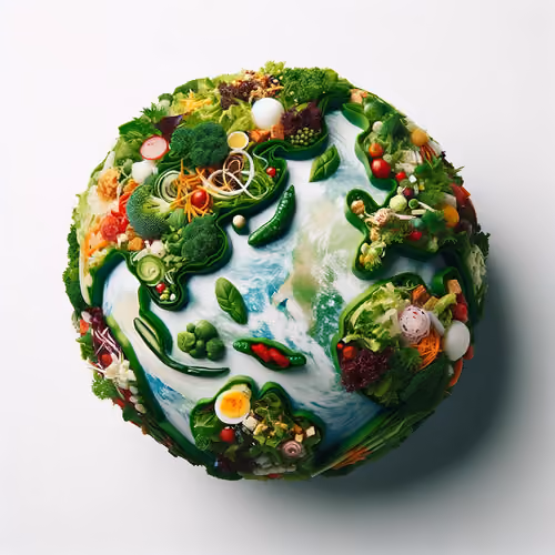 Japan salad zorb