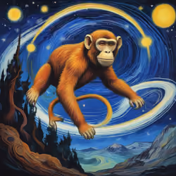 Van Monkey Gogh