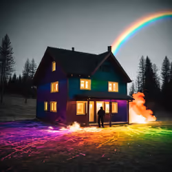The treasure at the end of the rainbow