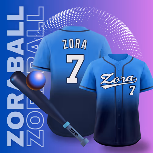 Baseball Jersey | ZORA edition by @cryptoclotes 8/777