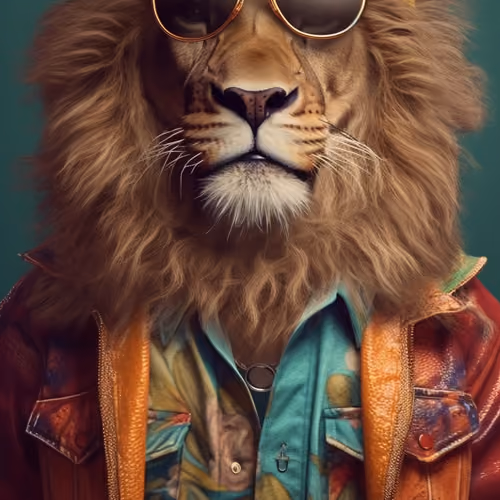 Vintage Lion