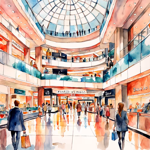 shopping malls