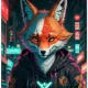 Cyberpunk Fox